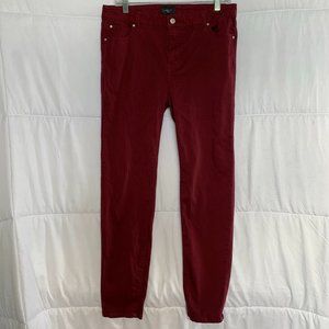 Celebrity Pink Merlot/Maroon Jayden Skinny Jeans